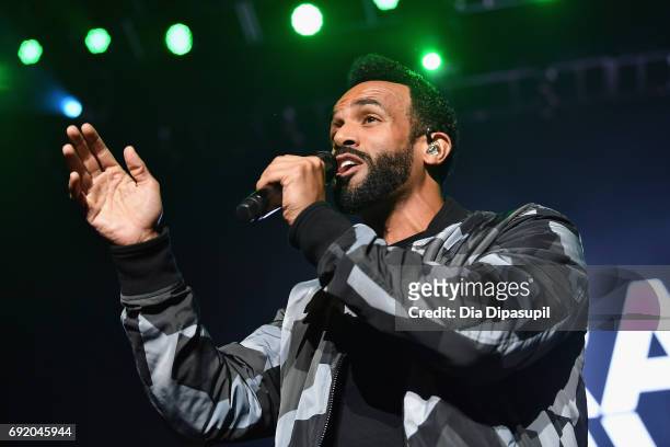 Craig David performs onstage during 103.5 KTU's KTUphoria 2017 presented by AT&T at Northwell Health at Jones Beach Theater on June 3, 2017 in...