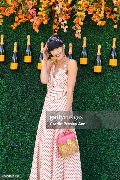 Athena Calderone attends The Tenth Annual Veuve Clicquot Polo Classic - Arrivals at Liberty State Park on June 3, 2017 in Jersey City, New Jersey.