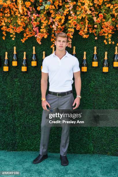 Mitchell Slaggert attends The Tenth Annual Veuve Clicquot Polo Classic - Arrivals at Liberty State Park on June 3, 2017 in Jersey City, New Jersey.