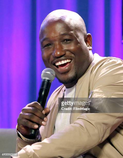 Comedian Hannibal Buress performs onstage at the Larkin Comedy Club during Colossal Clusterfest at Civic Center Plaza and The Bill Graham Civic...