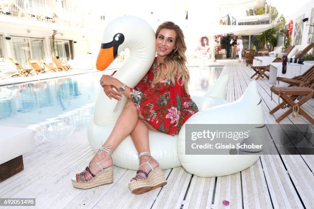 Verena Kerth during the Zhero hotel and 'Bahia Mediterraneo' restaurant opening on June 3, 2017 in Palma de Mallorca, Spain.