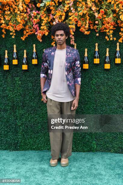 Sean Frazier attends The Tenth Annual Veuve Clicquot Polo Classic - Arrivals at Liberty State Park on June 3, 2017 in Jersey City, New Jersey.