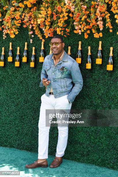Robbie Randolph attends The Tenth Annual Veuve Clicquot Polo Classic - Arrivals at Liberty State Park on June 3, 2017 in Jersey City, New Jersey.