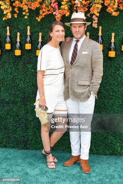 Guests attends The Tenth Annual Veuve Clicquot Polo Classic - Arrivals at Liberty State Park on June 3, 2017 in Jersey City, New Jersey.