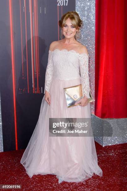 Michelle Hardwick attends the British Soap Awards at The Lowry Theatre on June 3, 2017 in Manchester, England.