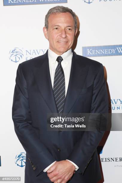 Patriot Award recipient Robert A. Iger attends the 2017 Los Angeles Evening of Tribute Benefiting the Navy SEAL Foundation on June 1, 2017 in Beverly...