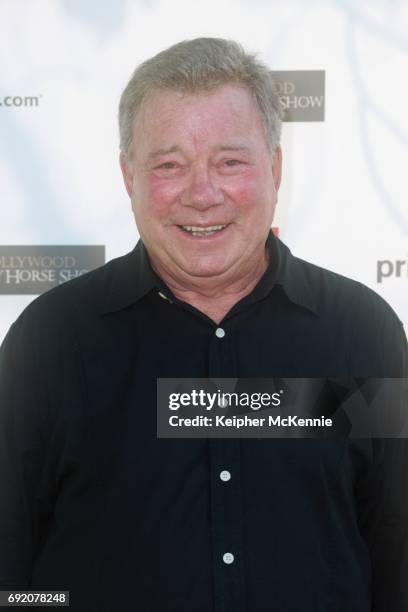 William Shatner attends the 27th Annual Priceline.com Hollywood Charity Horse Show at Los Angeles Equestrian Center on June 3, 2017 in Burbank,...