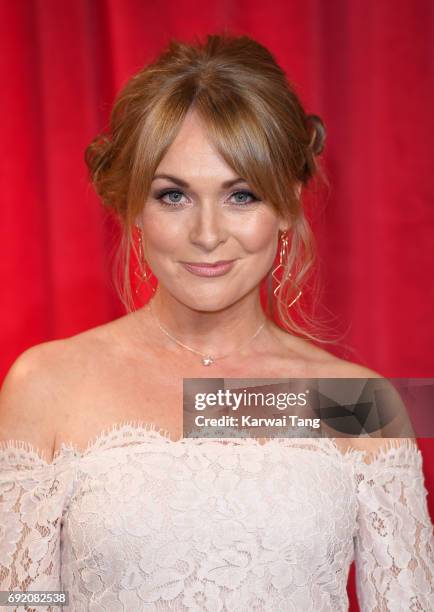 Michelle Hardwick attends the British Soap Awards at The Lowry Theatre on June 3, 2017 in Manchester, England.