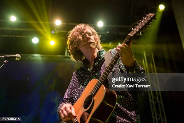 Thurston Moore performs in concert during day 4 of Primavera Sound 2017 on June 3, 2017 in Barcelona, Spain.