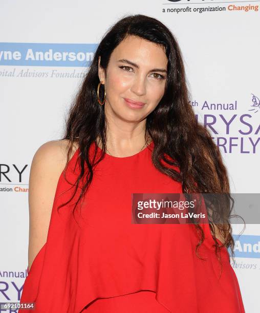 Actress Shiva Rose attends the 16th annual Chrysalis Butterfly Ball on June 3, 2017 in Brentwood, California.