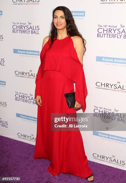 Shiva Rose attends the 16th Annual Chrysalis Butterfly Ball on June 03, 2017 in Brentwood, California.