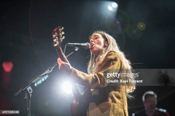 Danielle Haim of Haim performs in concert during day 4 of Primavera Sound 2017on June 3, 2017 in Barcelona, Spain.