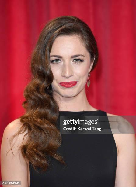 Julia Goulding attends the British Soap Awards at The Lowry Theatre on June 3, 2017 in Manchester, England.