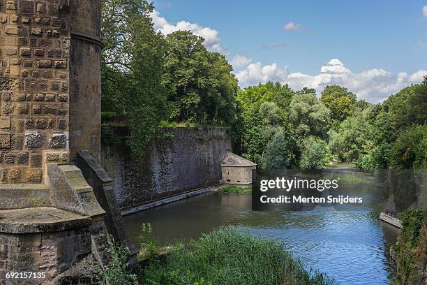 seille river at porte des allemands - moselle france ストックフォトと画像