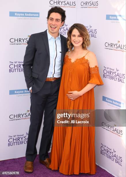 Ben Feldman and Michelle Feldman attend the 16th Annual Chrysalis Butterfly Ball on June 03, 2017 in Brentwood, California.