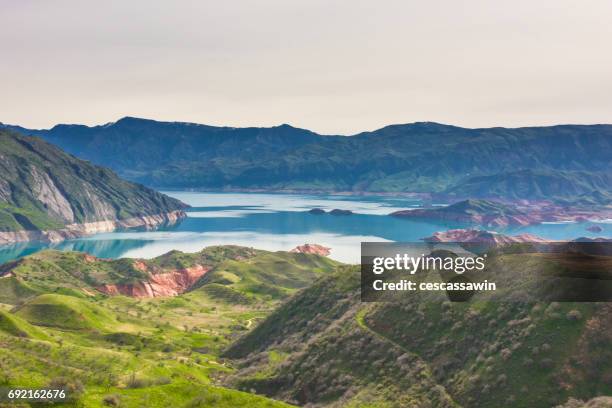 nurek dam, tajikistan - dushanbe stock pictures, royalty-free photos & images