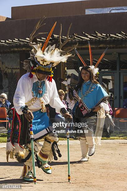 zuni eagle dance performance - zuni stock pictures, royalty-free photos & images