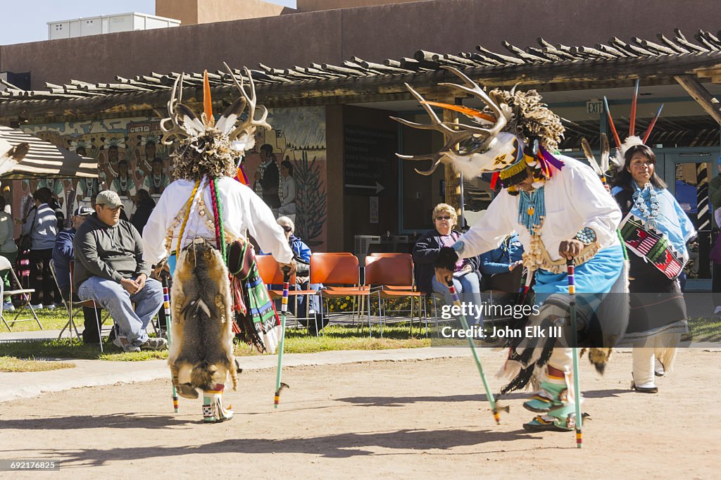 Zuni Eagle dance performance