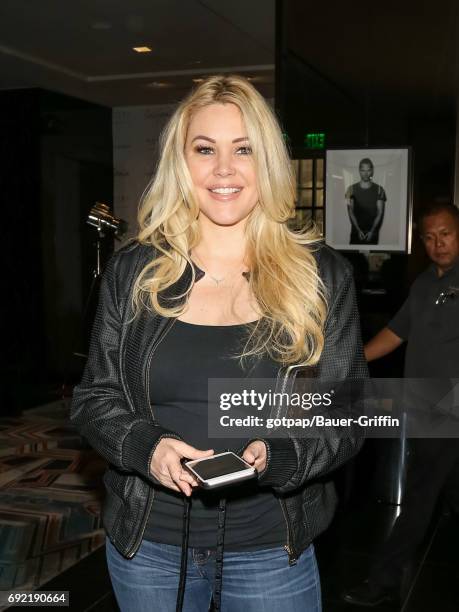 Shanna Moakler is seen on June 03, 2017 in Los Angeles, California.