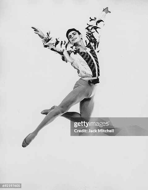 New York City Ballet dancer Edward Villella in 1961.