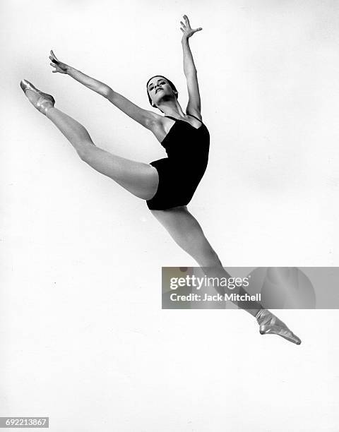 New York City Ballet dancer Patricia Neary, 1963.