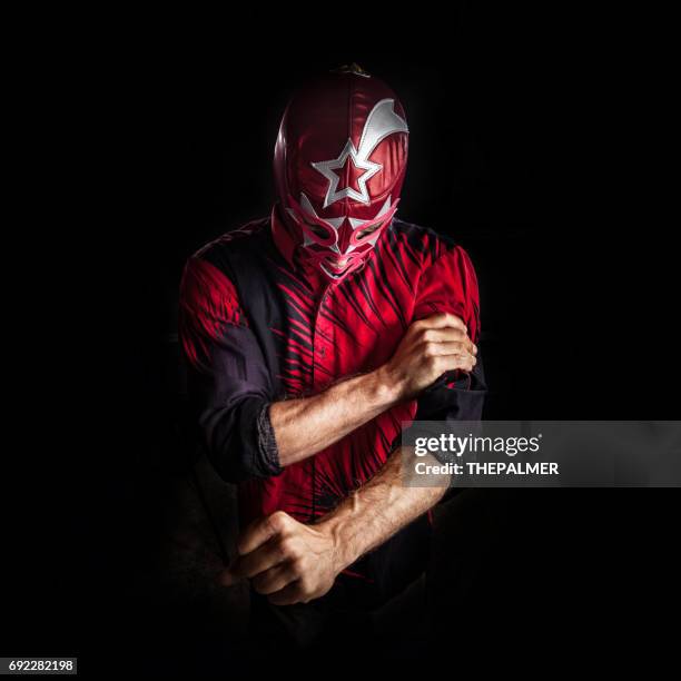 mexican luchador - wrestling stock pictures, royalty-free photos & images