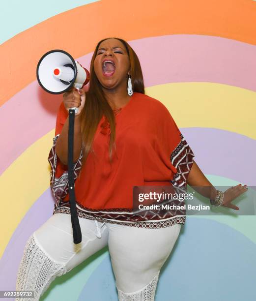 Marchel'le Hayes @thecurvyslayer #xeharcury Xehar Launches #AConfidentYou Curvy Line Competition on June 3, 2017 in Los Angeles, California. Winner...