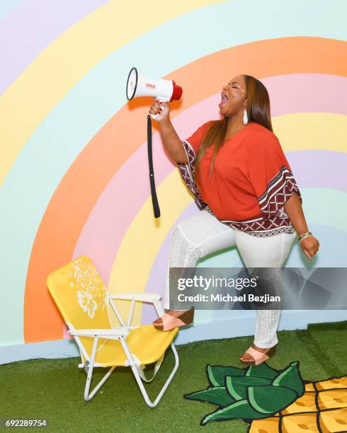 Marchel'le Hayes @thecurvyslayer #xeharcury Xehar Launches #AConfidentYou Curvy Line Competition on June 3, 2017 in Los Angeles, California. Winner...