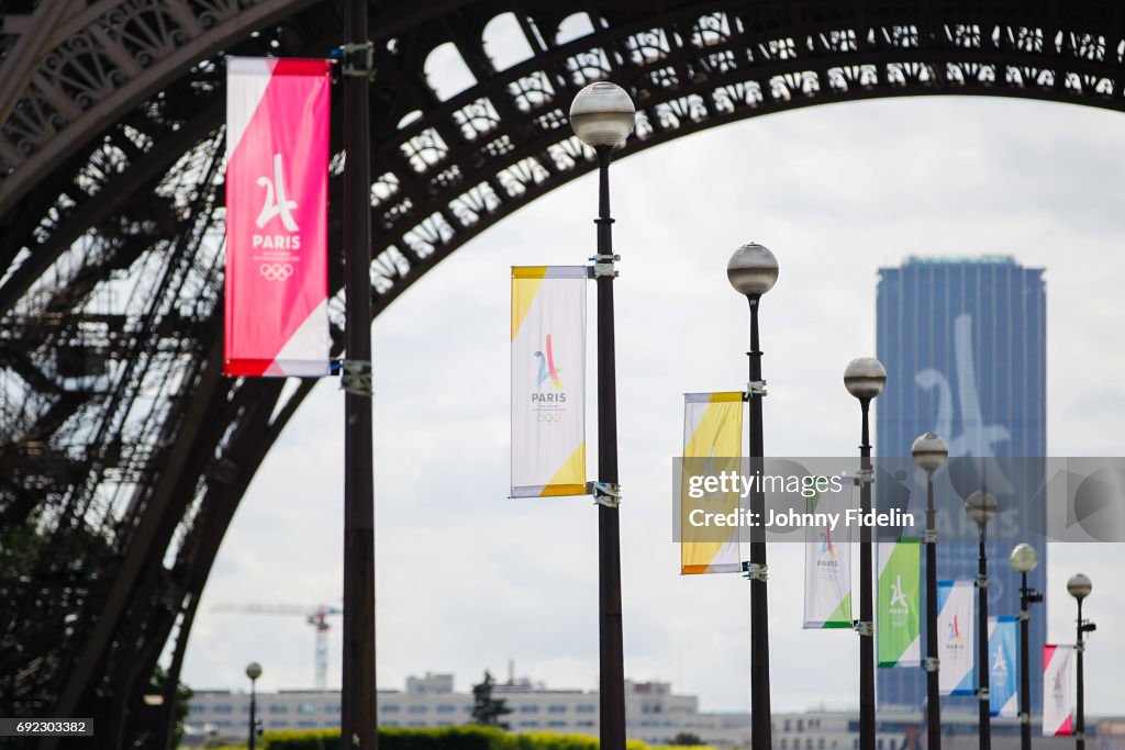 Paris 2024 : Olympics Games in street for the city's candidacy for Summer Olympics