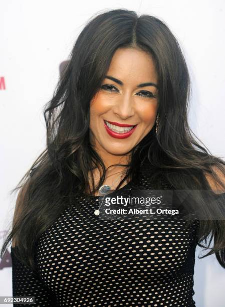 Actress Delilah Cotto arrives for Etheria Film Night held at The Egyptian Theatre on June 3, 2017 in Los Angeles, California.