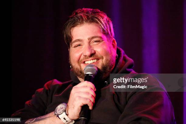 Comedian Big Jay Oakerson performs onstage at Room 415 Comedy Club during Colossal Clusterfest at Civic Center Plaza and The Bill Graham Civic...