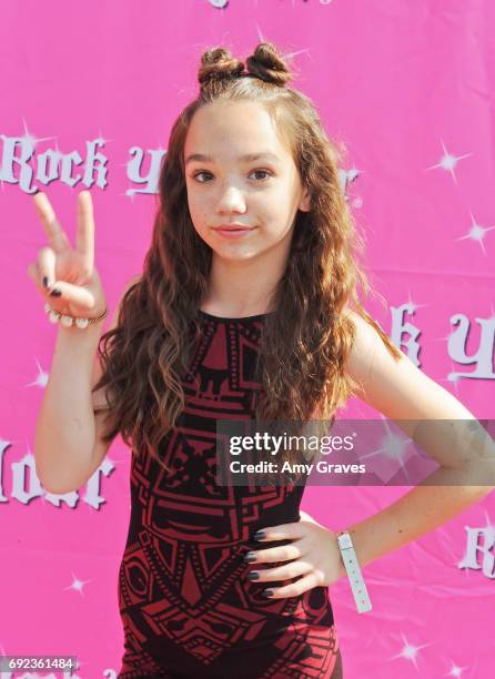 Ruby Jay attends Rock Your Hair presents "Rock Your Summer" party and concert on June 3, 2017 in Los Angeles, California.