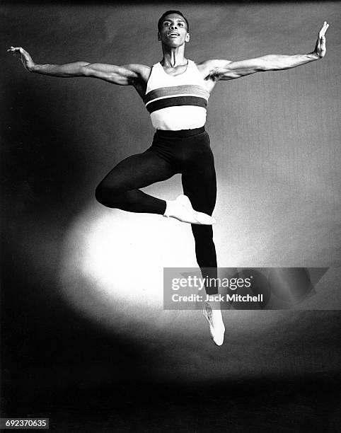 New York City Ballet dancer Arthur Mitchell in 1963.