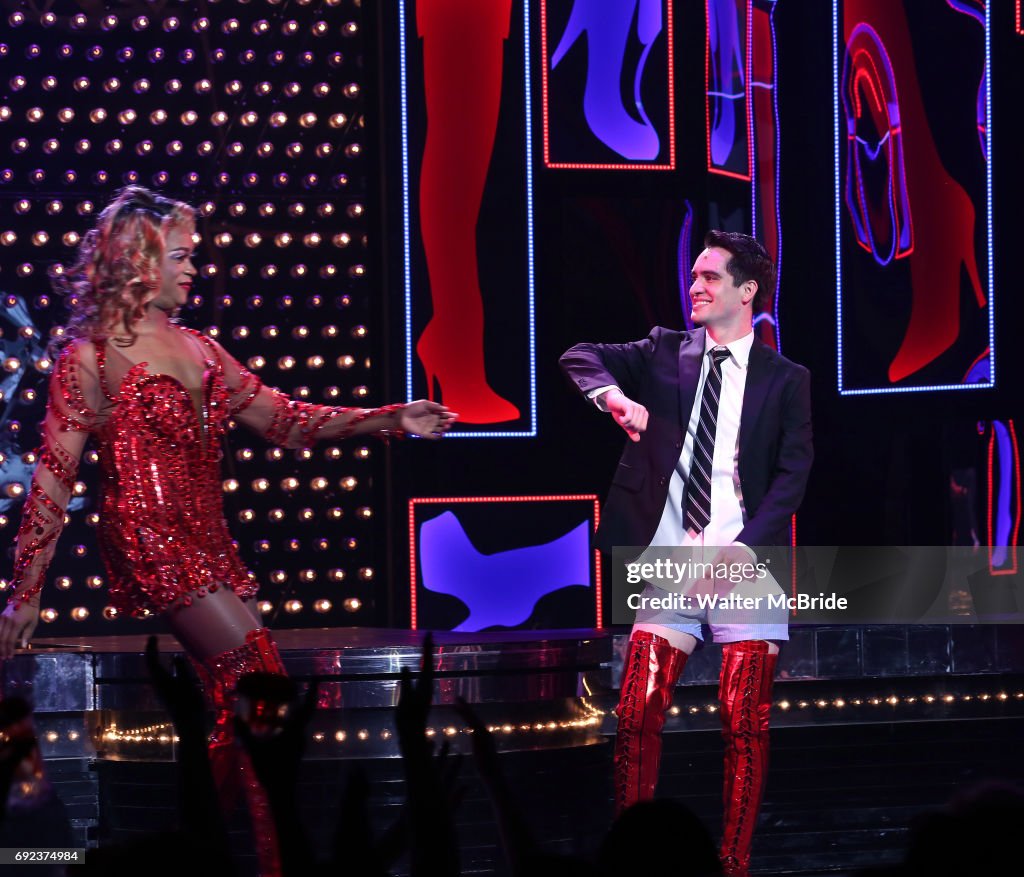 Brendon Urie Makes His Broadway Debut In "Kinky Boots"