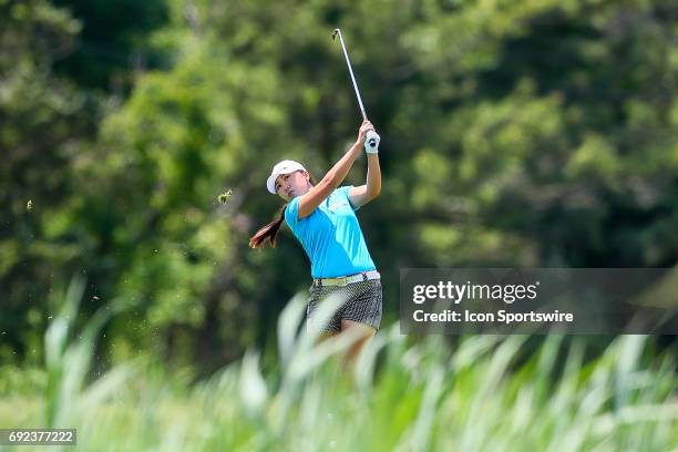 Kim of Korea during the first round of the LPGA Shoprite Classic on June 02 at Stockton Seaview Hotel and Golf Club in Galloway, NJ.