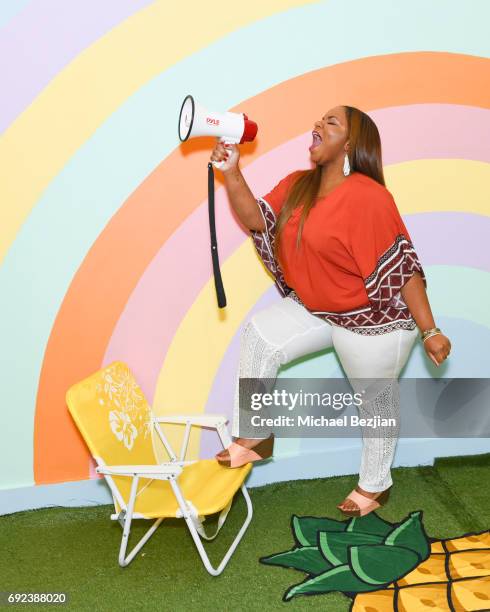 Marchel'le Hayes @thecurvyslayer #xeharcury Xehar Launches #AConfidentYou Curvy Line Competition on June 3, 2017 in Los Angeles, California. Winner...