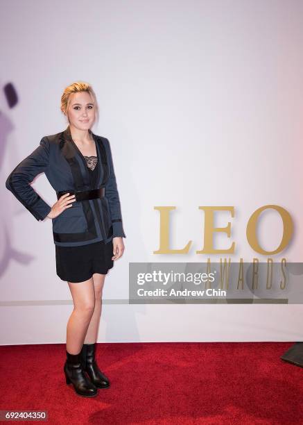 American actress Eden Brolin attends the Leo Awards 2017 at Hyatt Regency Vancouver on June 4, 2017 in Vancouver, Canada.