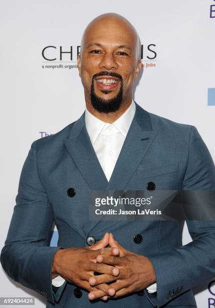 Actor/rapper Common attends the 16th annual Chrysalis Butterfly Ball on June 3, 2017 in Brentwood, California.