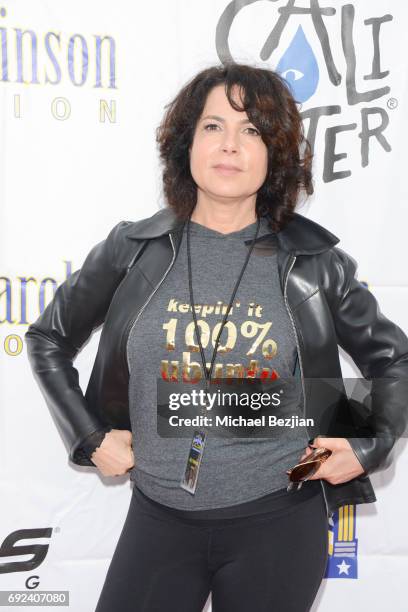 Joyce Hyser Robinson attends Pedal On The Pier at Santa Monica Pier on June 4, 2017 in Santa Monica, California.