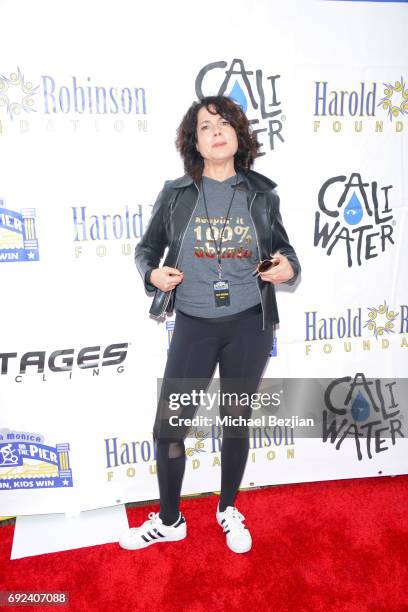 Joyce Hyser Robinson attends Pedal On The Pier at Santa Monica Pier on June 4, 2017 in Santa Monica, California.