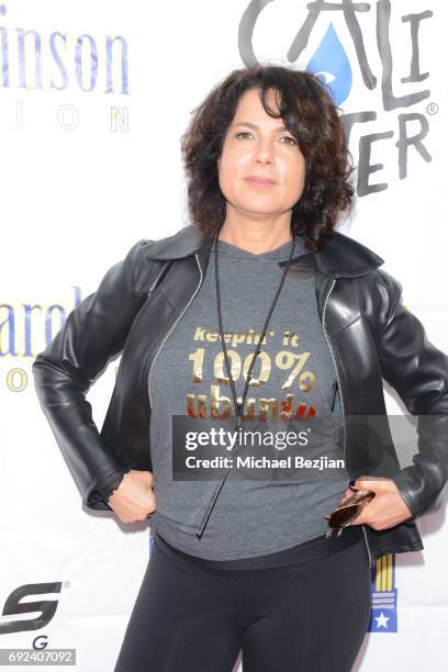 Joyce Hyser Robinson attends Pedal On The Pier at Santa Monica Pier on June 4, 2017 in Santa Monica, California.