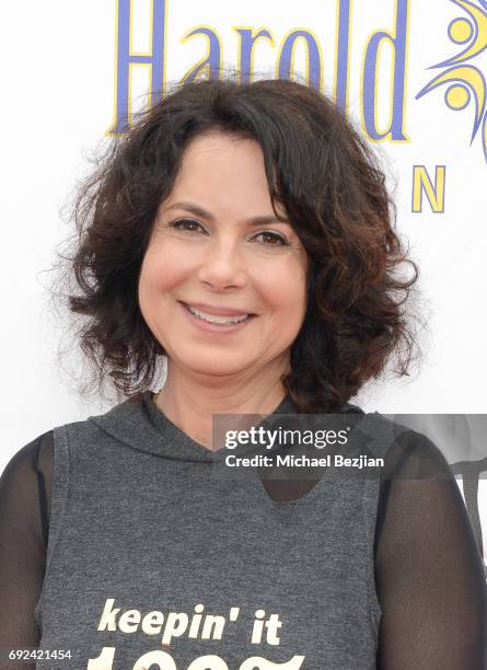 Joyce Hyser Robinson attends Pedal On The Pier at Santa Monica Pier on June 4, 2017 in Santa Monica, California.