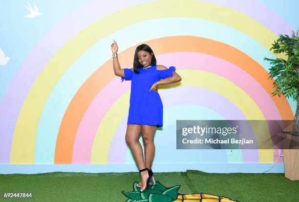 Toni Olaoye @toniolaoye1 #xeharhairstyle Xehar Launches #AConfidentYou Curvy Line Competition on June 3, 2017 in Los Angeles, California. Winner gets...