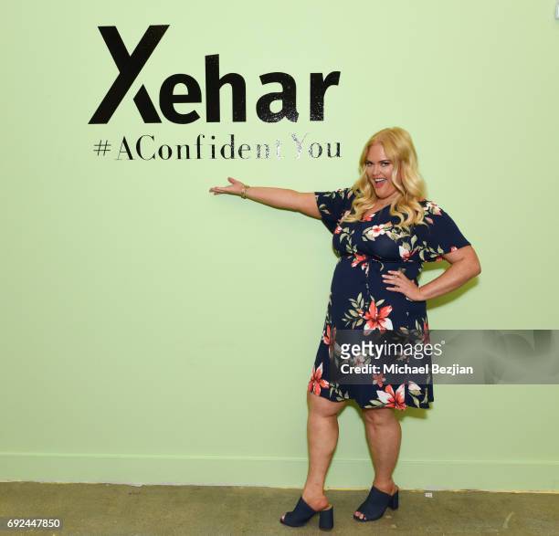 Karyn Johnson @killerkurves #xeharcury Xehar Launches #AConfidentYou Curvy Line Competition on June 3, 2017 in Los Angeles, California. Winner gets...