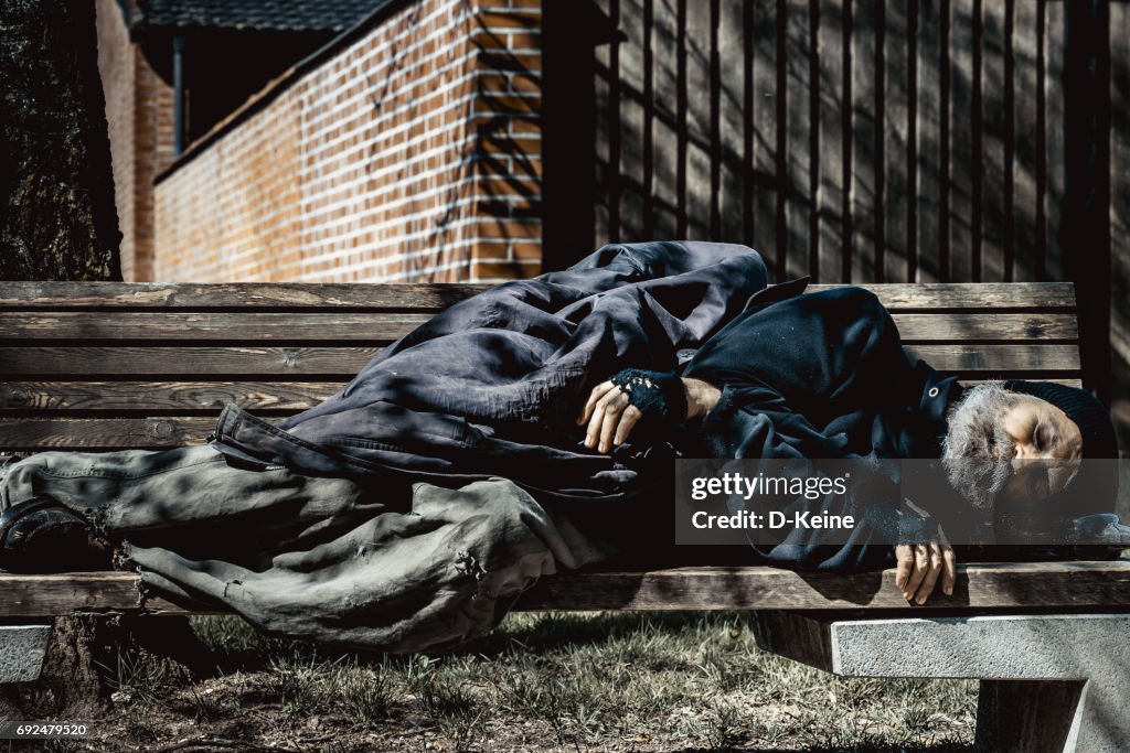 A Homless Homlessness High-Res Stock Photo - Getty Images