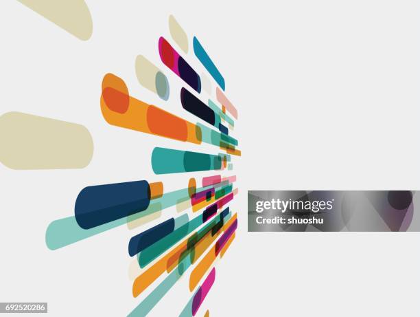stockillustraties, clipart, cartoons en iconen met kleur stripe patroon achtergrond - beweging