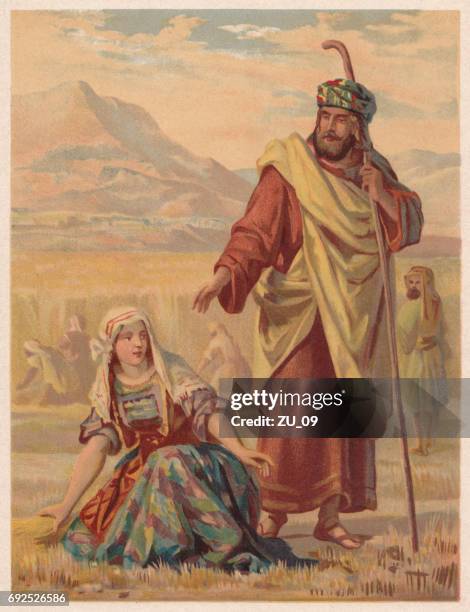 Ruth Scripture 176 Ruth In The Bible Stock Photos, High-Res Pictures, and Images ...