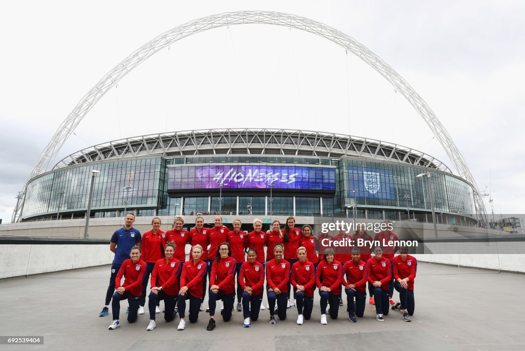 England Women Euro 2017 Media Day