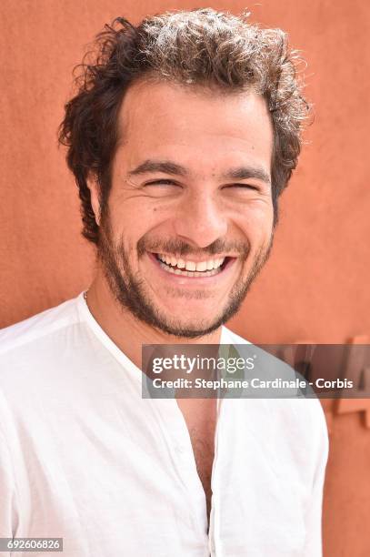 Singer Amir Haddad attends the 2017 French Tennis Open - Day Nine at Roland Garros on June 5, 2017 in Paris, France.