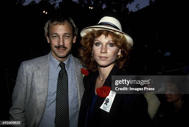 Frederic Forrest and wife Marilu Henner circa 1980 in New York City.